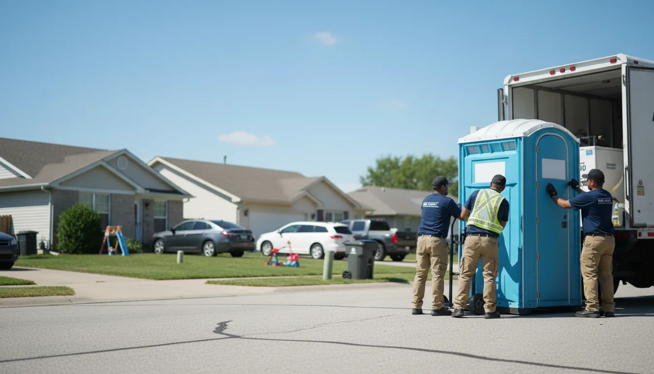 Standard Porta Potty Rentals in Walnut Hill, IL near me